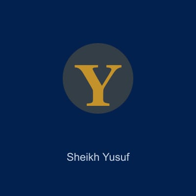 Sheikh Yusuf Rahman — Al Bayaan Academy teacher